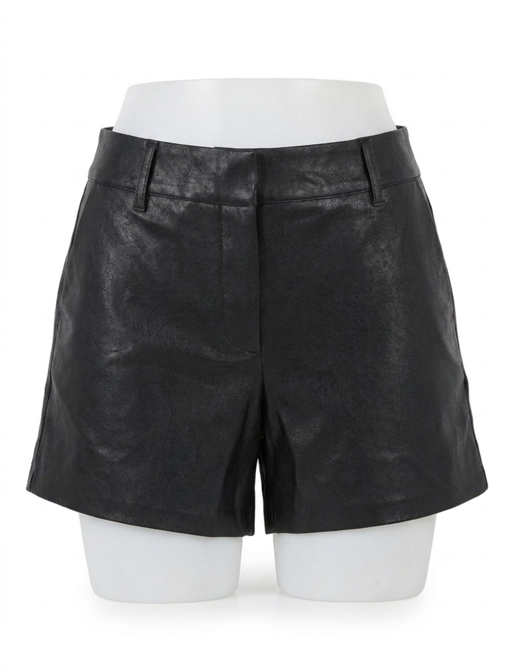 NEW COMMANDO faux leather tailored short in black
